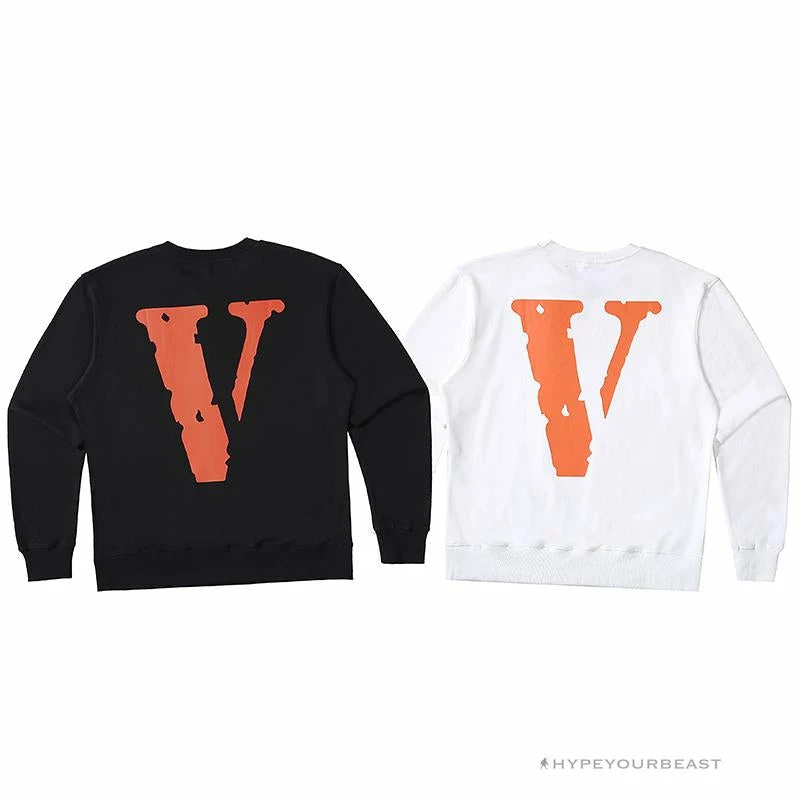 HypeYourBeast Shirts Vlone Orange Shirt – White