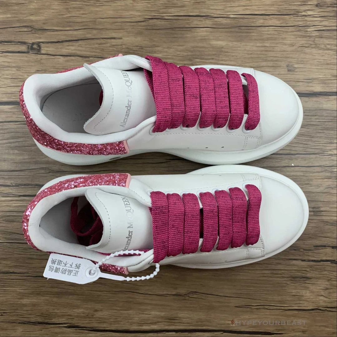 HypeYourBeast Alexander McQueen White / Pink Sparkle