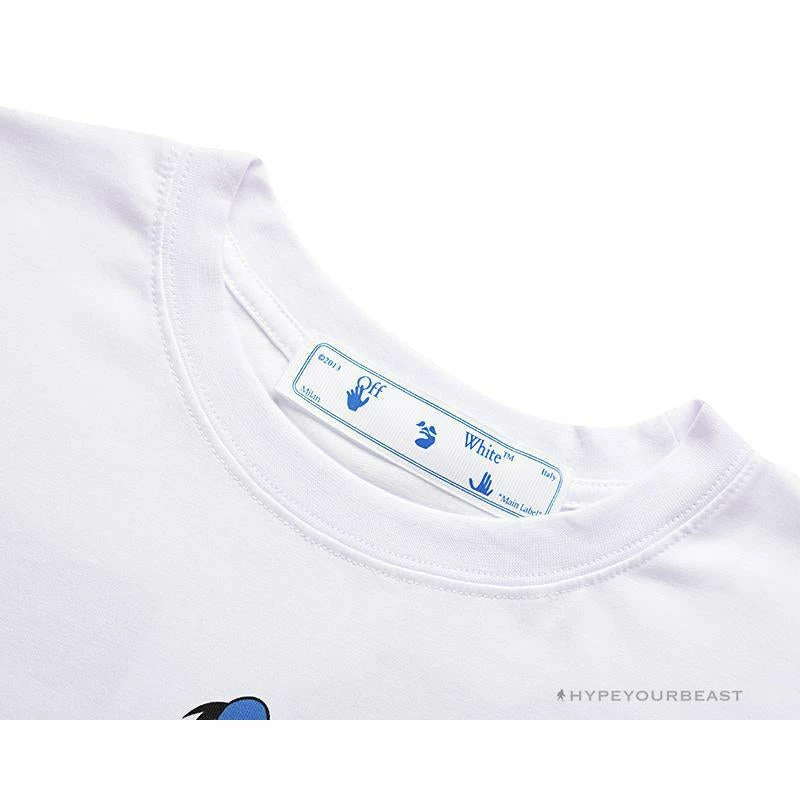 OFF-WHITE Summer Donald Duck Print Tee Shirt ‘WHITE’