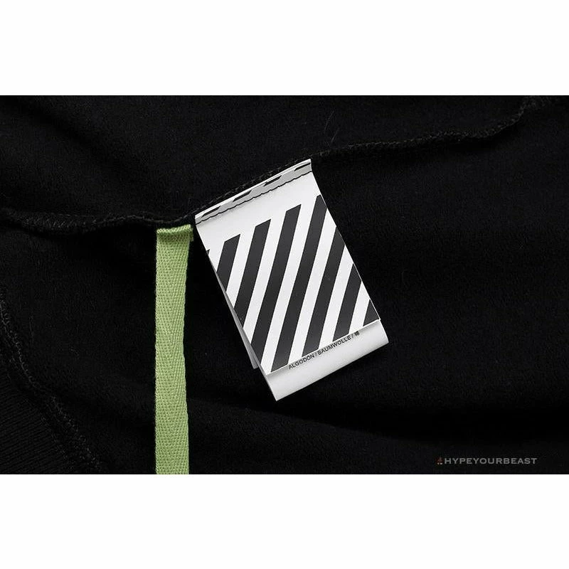 OFF-WHITE New Madonna Painting Cotton Terry Long Sleeve Shirt ‘BLACK’ Shirts