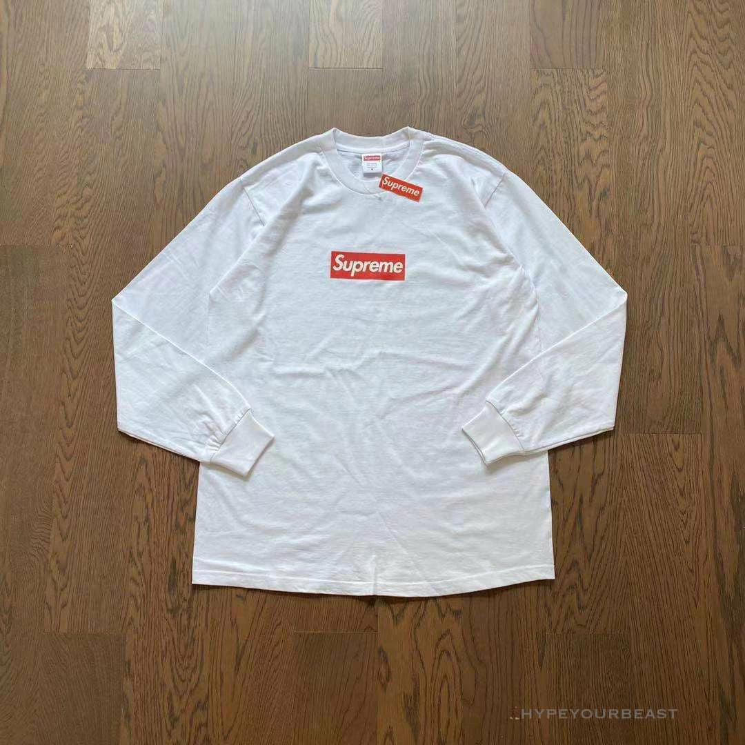 S*p*e long sleeve shirt white