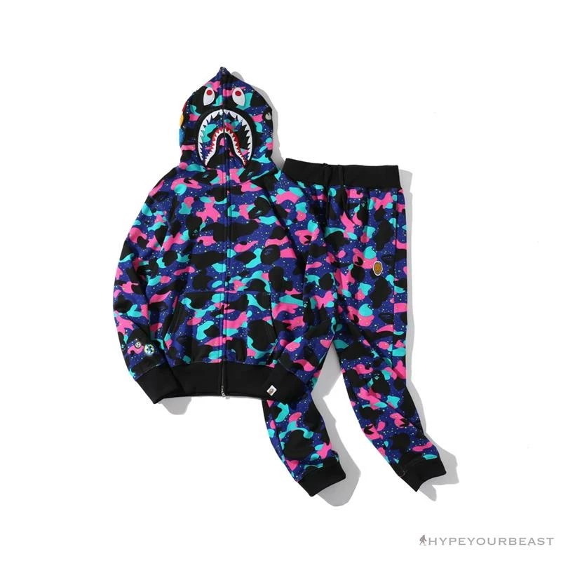 BAPE X KID CUDI Camouflage Pants Clothes