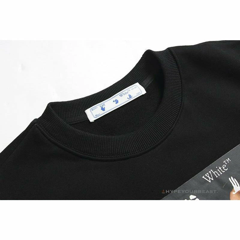 HypeYourBeast Off White Shirt Black Human Shirts
