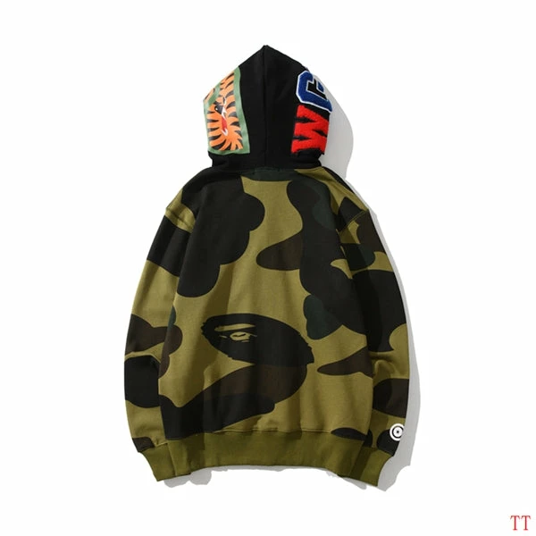 Bape Camo Hoodie Green Clothes