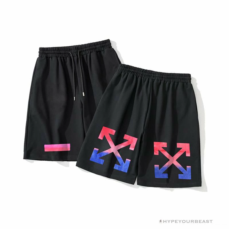 Pants OFF-WHITE Gradient Series Shorts ‘BLACK’
