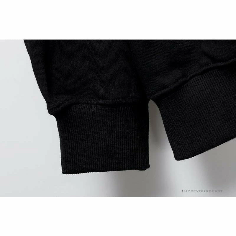 OFF-WHITE New Madonna Painting Cotton Terry Long Sleeve Shirt ‘BLACK’ Shirts