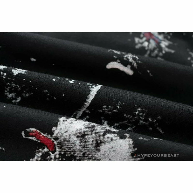 Pants OFF-WHITE Hot Starry Sky Fireworks Shorts ‘BLACK’