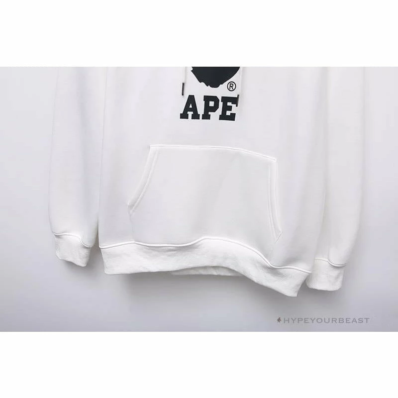 Clothes BAPE X Bathing Ape Head Hoodie ‘WHITE’