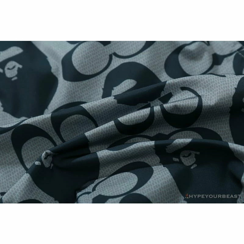 BAPE X COACH Co-Branded Grey-Blue Shorts Clothes