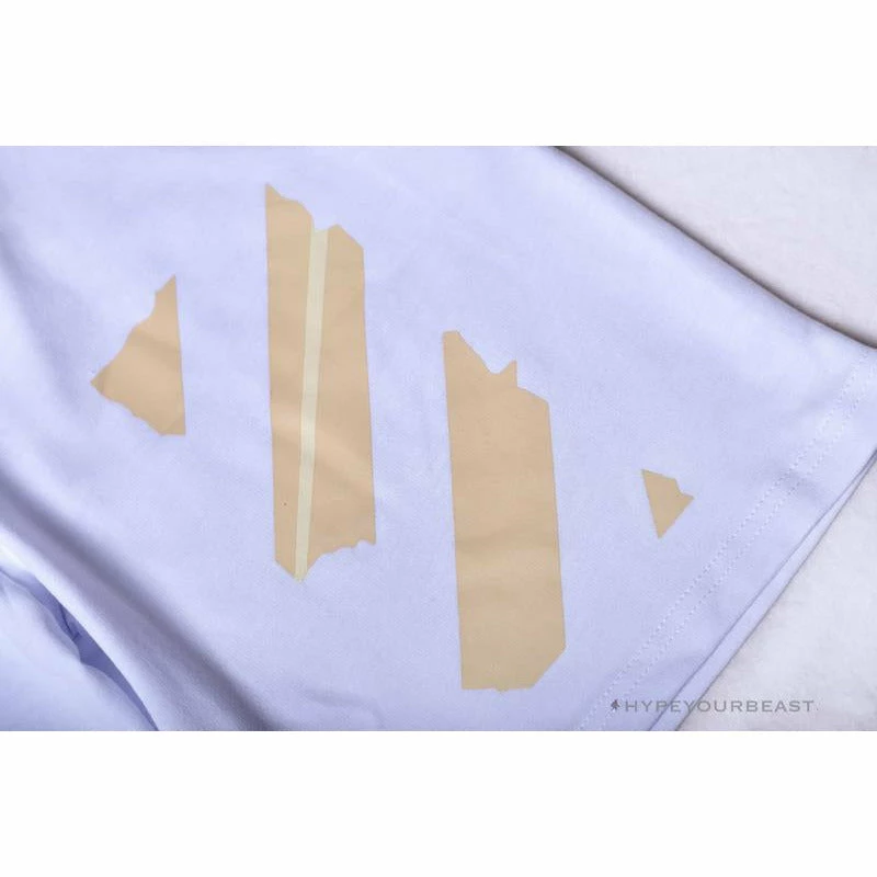 Pants OFF-WHITE Explosive Strip Basic Arrow Shorts ‘WHITE’