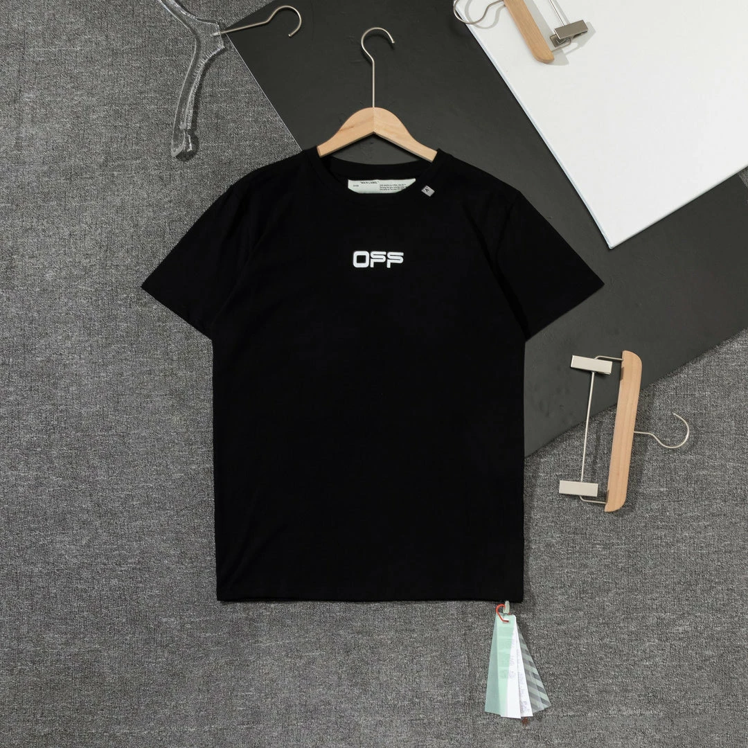 T-Shirts OFF-WHITE Mary Religious Oil Painting Tee Shirt ‘BLACK’