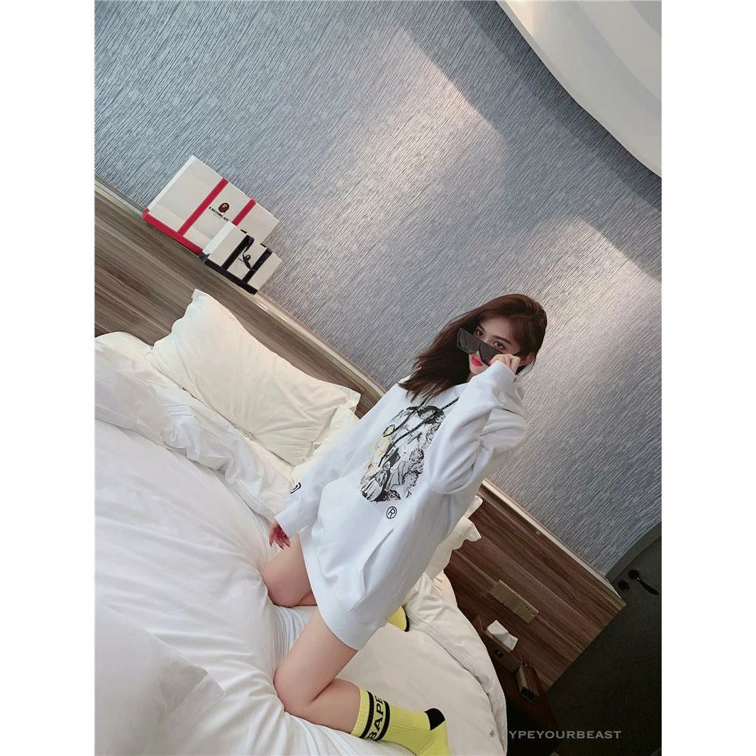 Clothes BAPE Marilyn Monroe Hoodie ‘WHITE’