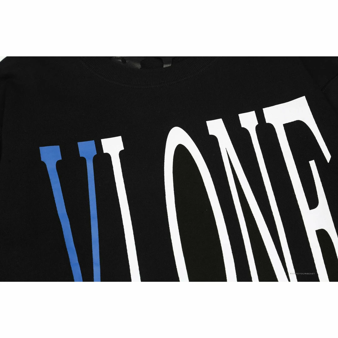 HypeYourBeast Shirts Vlone Blue Shirt – Black