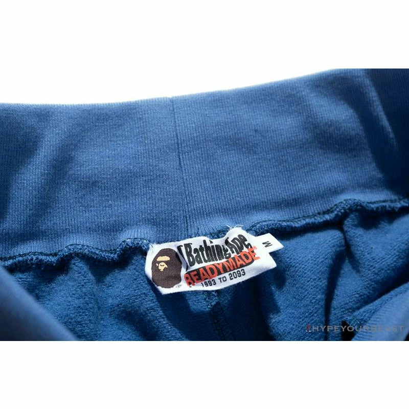 BAPE X READYMADE Tiger Head Foam Camouflage Shorts ‘BLUE’ Clothes