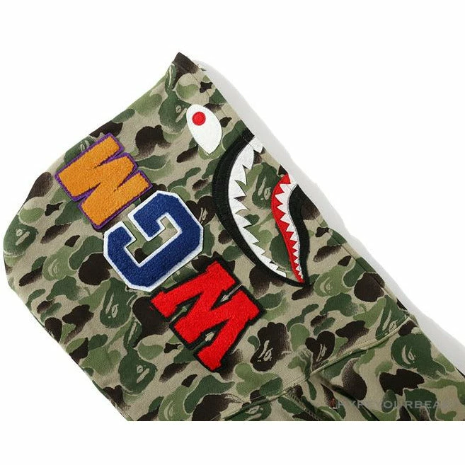 Clothes BAPE Chinese Style Ink Camouflage 10th Anniversary Limited Hoodie ‘GREEN’