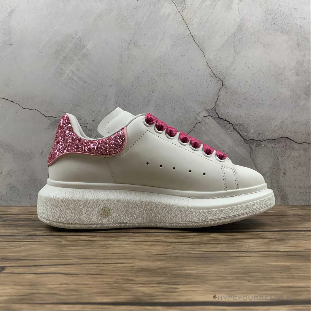 HypeYourBeast Alexander McQueen White / Pink Sparkle
