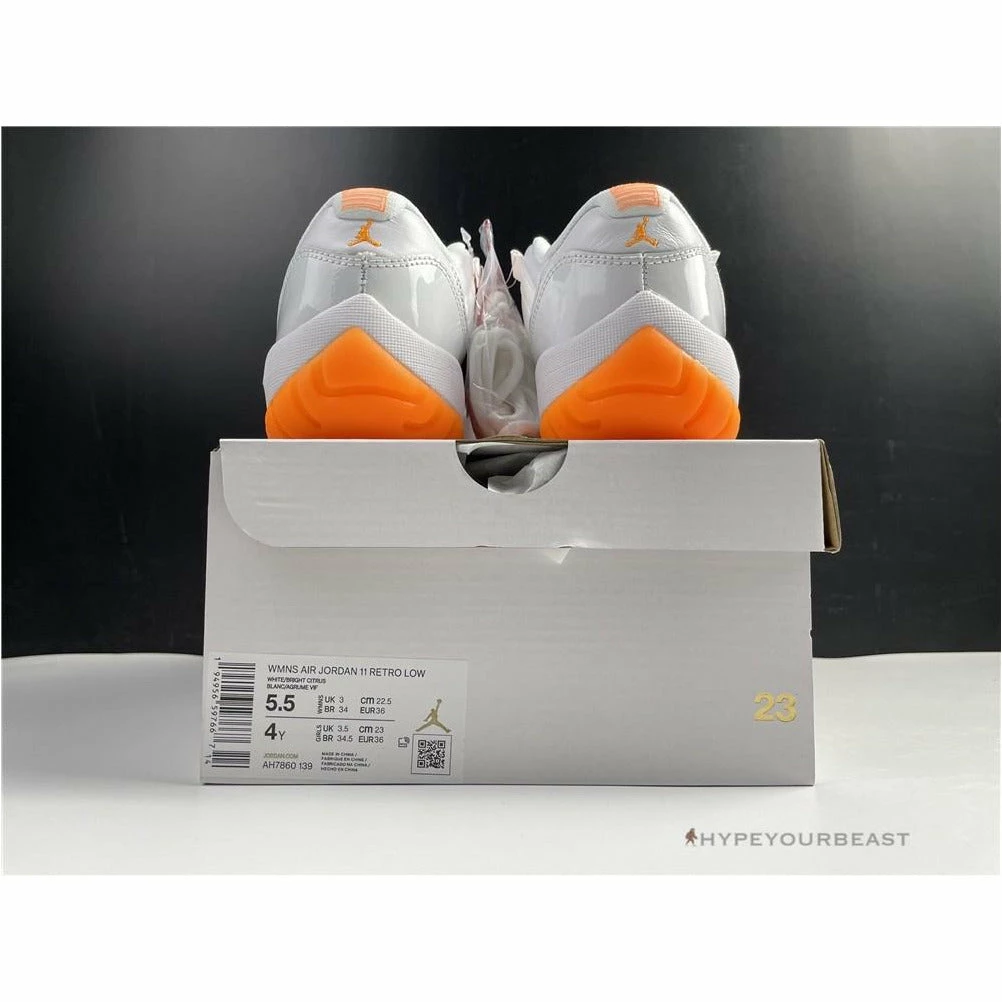 HypeYourBeast Air Jordan 11 Low ‘Citrus’