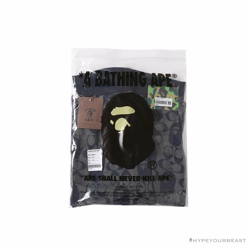 BAPE X COACH Co-Branded Dark-Blue Shorts Clothes