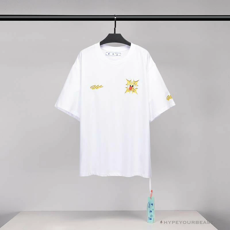 T-Shirts OFF-WHITE Dimensional Arrow Angry Calf Tee Shirt ‘WHITE’