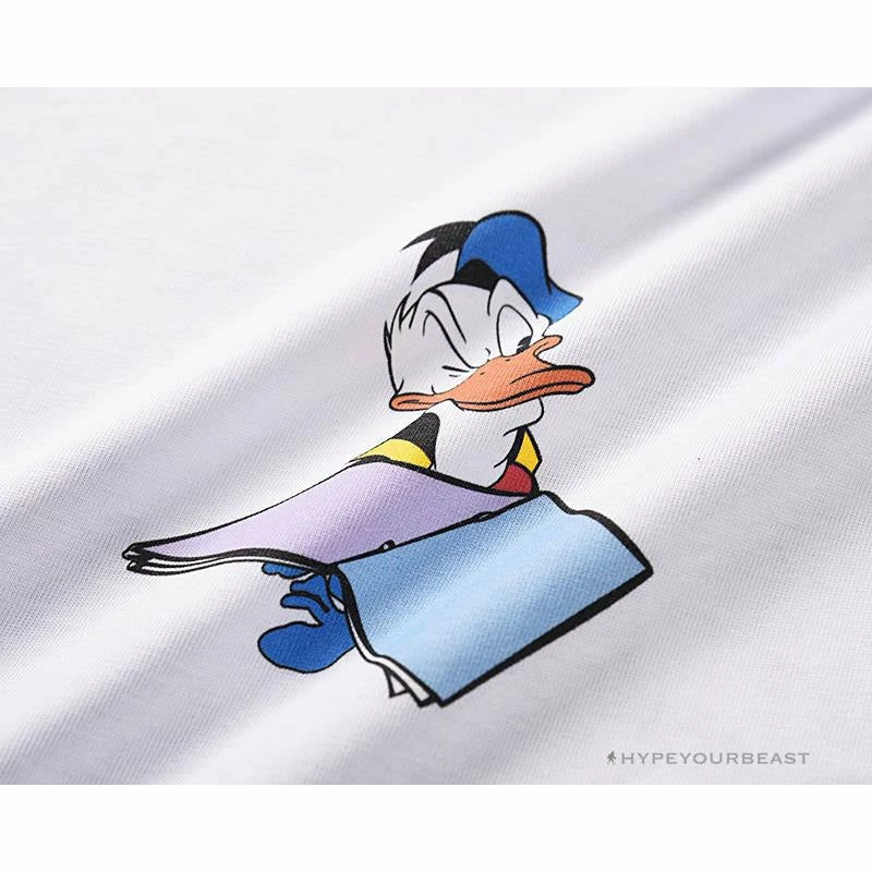 OFF-WHITE Summer Donald Duck Print Tee Shirt ‘WHITE’