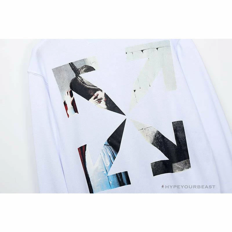 OFF-WHITE The Kiss Long Sleeve Shirt ‘WHITE’ Shirts