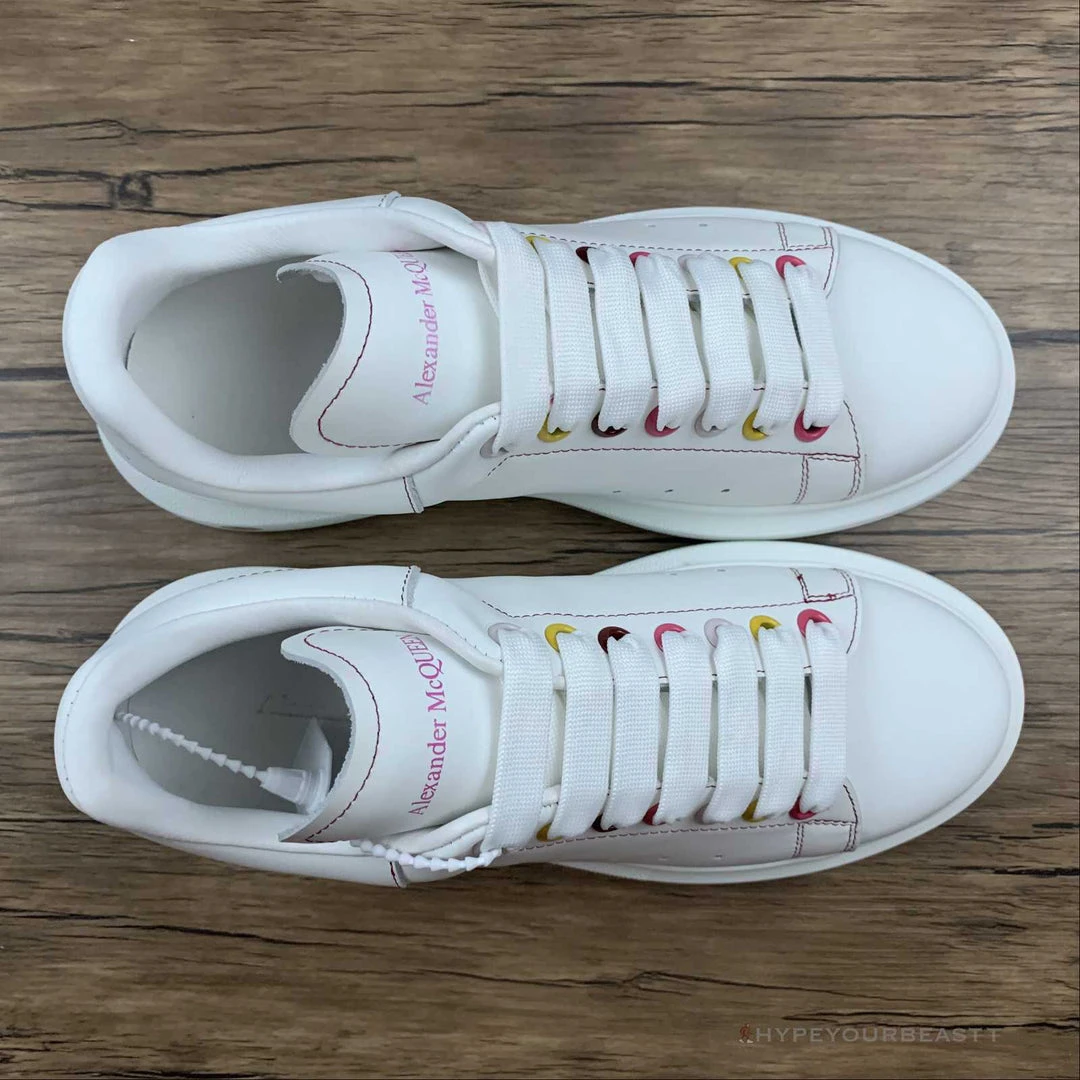 HypeYourBeast Alexander McQueen White / White / Pink