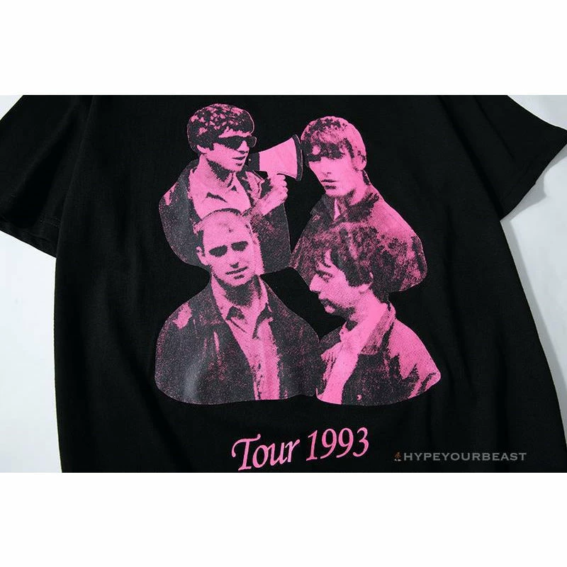 OFF-WHITE CO VIRGIL ABLOH Portrait Tee Shirt “BLACK’