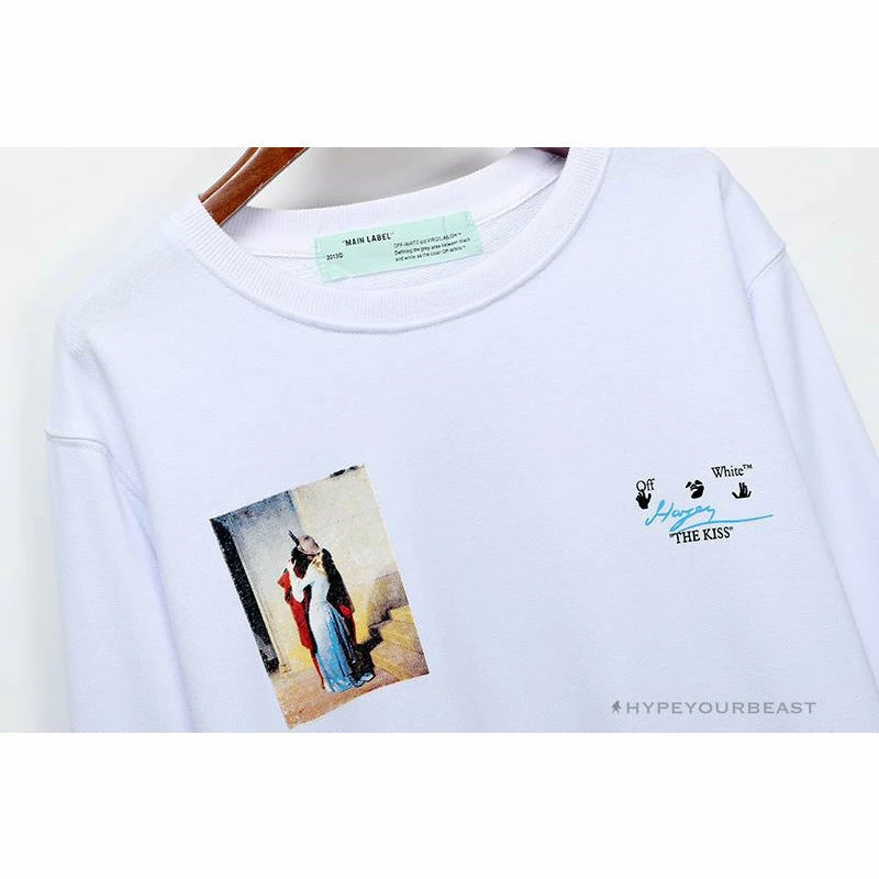 OFF-WHITE The Kiss Long Sleeve Shirt ‘WHITE’ Shirts