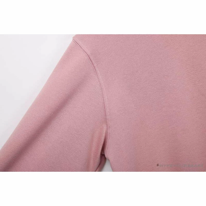 BAPE Behind The Great Ape-Man Head Long Sleeve Shirt ‘PINK’ Clothes