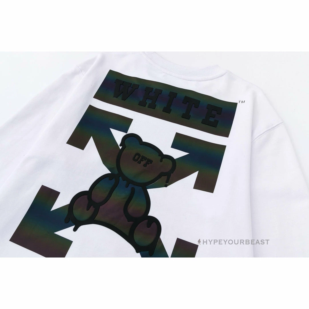 HypeYourBeast Off White Shirt Bear – White