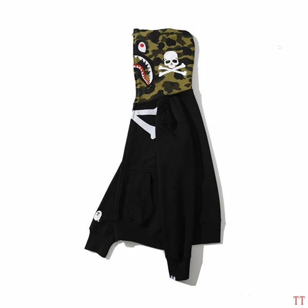 Bape Camo Hoodie Skeleton Cross Camo Clothes