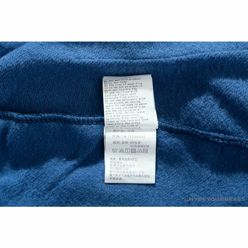 BAPE X READYMADE Tiger Head Foam Camouflage Shorts ‘BLUE’ Clothes