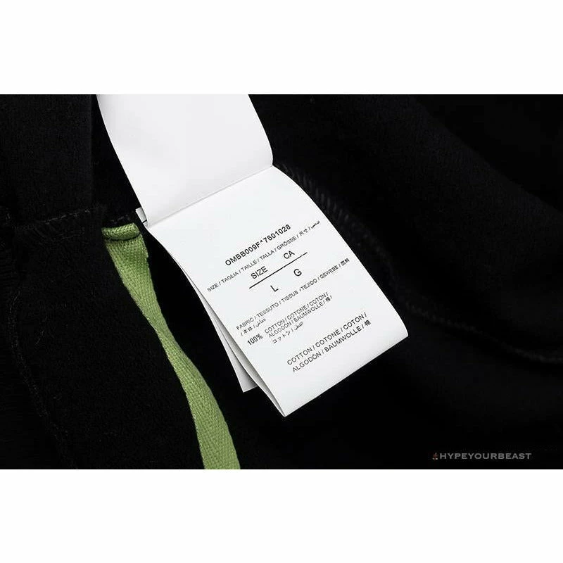 OFF-WHITE New Madonna Painting Cotton Terry Long Sleeve Shirt ‘BLACK’ Shirts