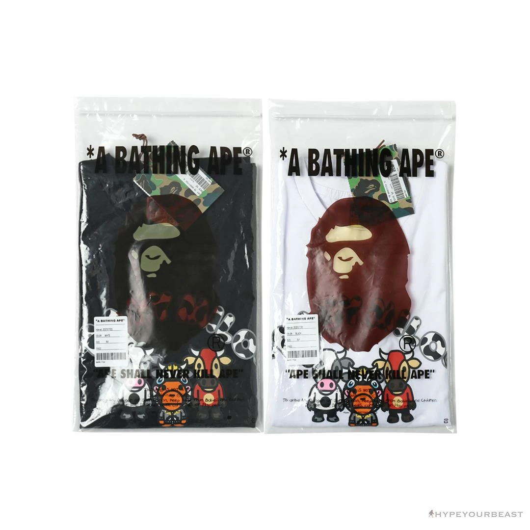 BAPE Baby Milo Year Of The Ox Tee Shirt ‘WHITE’ Clothes
