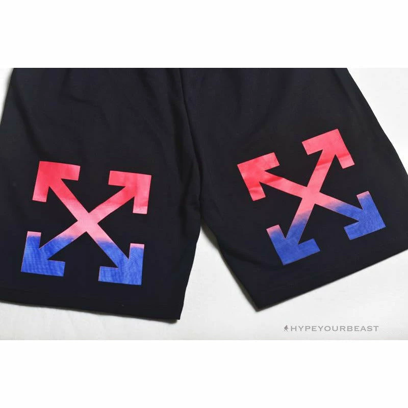 Pants OFF-WHITE Gradient Series Shorts ‘BLACK’