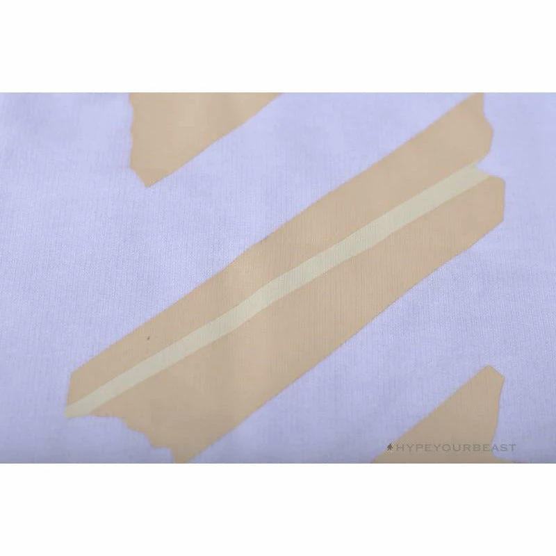 Pants OFF-WHITE Explosive Strip Basic Arrow Shorts ‘WHITE’