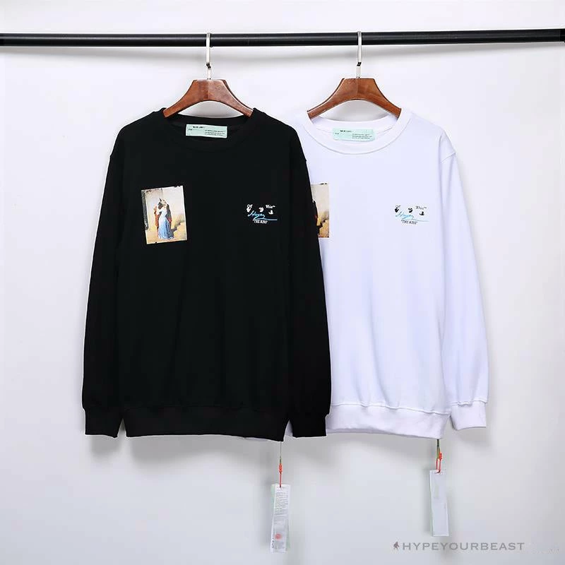 OFF-WHITE The Kiss Long Sleeve Shirt ‘WHITE’ Shirts