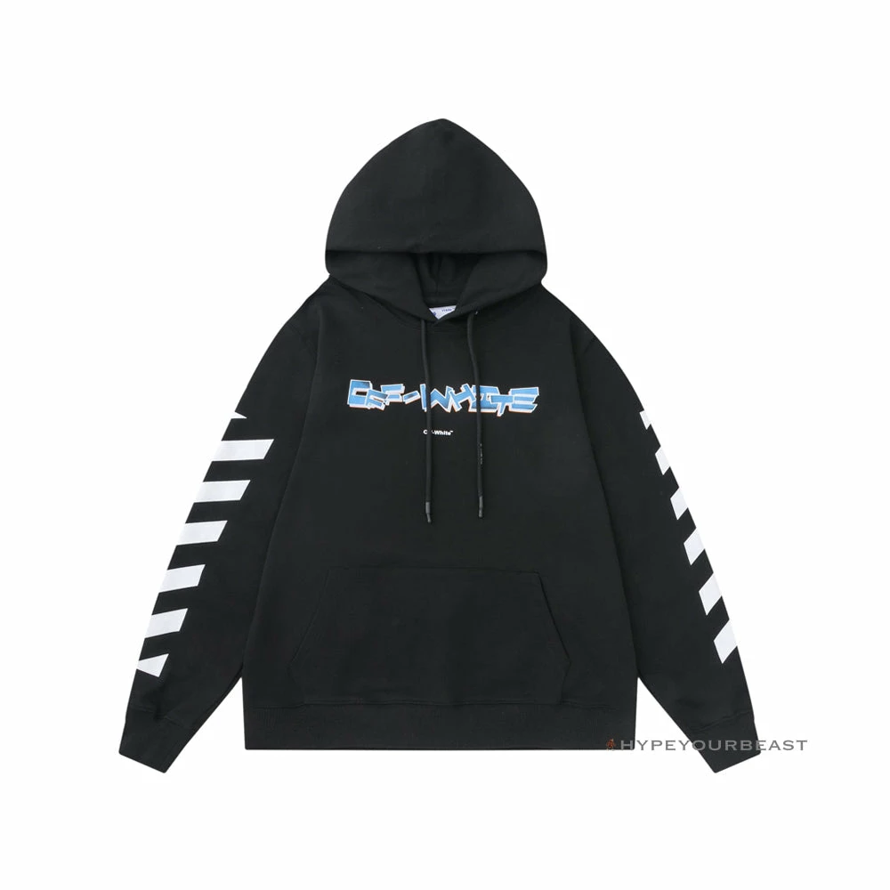 HypeYourBeast Off White Hoodie Looney – Black Hoodies & Jackets