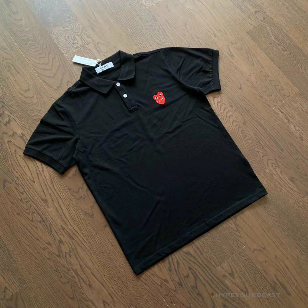 CDG Polo Shirt Black Shirts