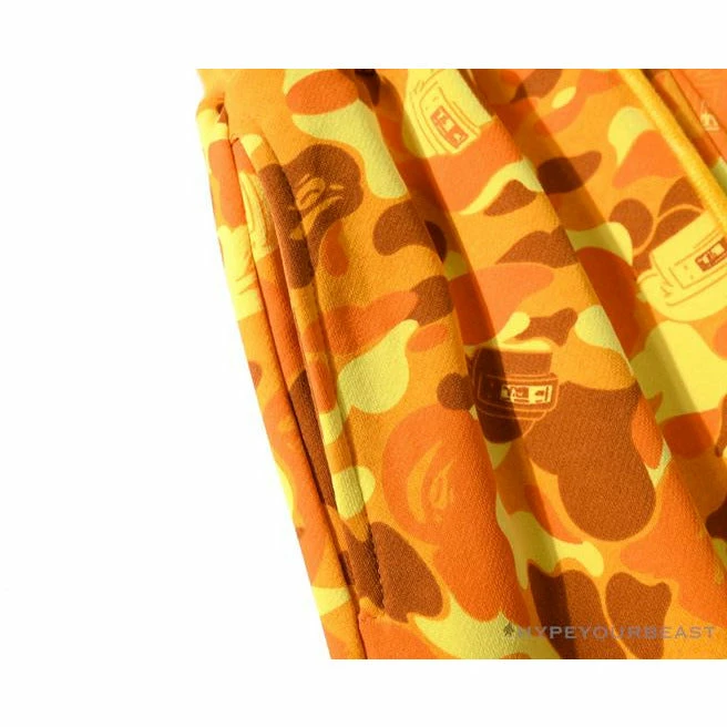 BAPE X PUBG Joint PUBG PUBG Eating Chicken Orange Camouflage Pants