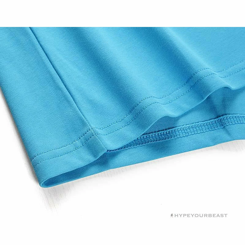 OFF-WHITE Explosive Strip Basic Arrow Tee Shirt ‘BLUE’ T-Shirts