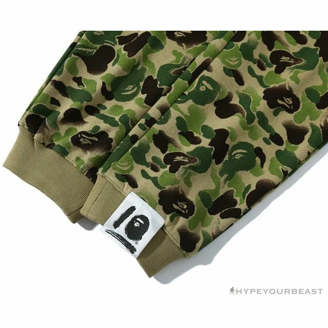BAPE Chinese Style Ink Camouflage 10th Anniversary Limited Pants ‘GREEN’