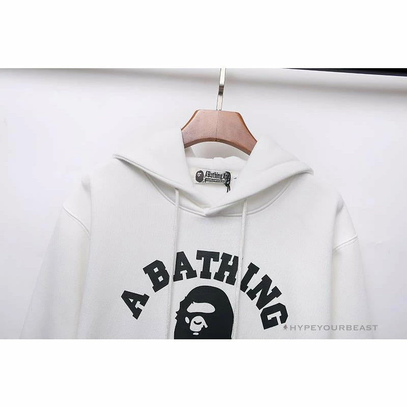 Clothes BAPE X Bathing Ape Head Hoodie ‘WHITE’