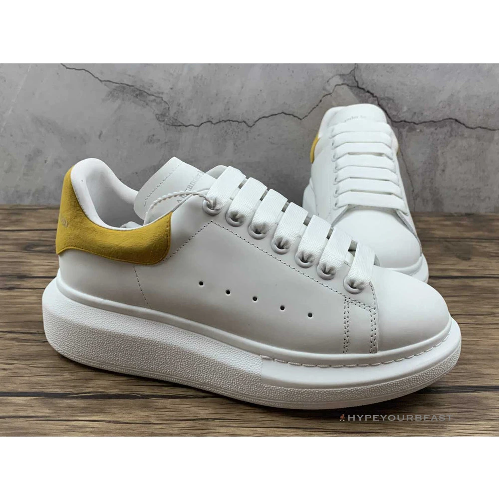 HypeYourBeast Alexander McQueen White / Yellow A. Mcqueen