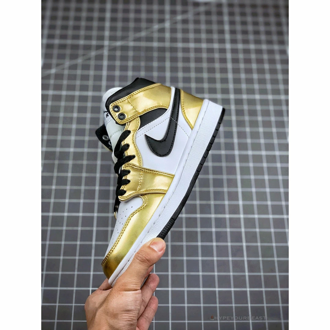 Air Jordan 1 Mid ‘Metallic Gold’