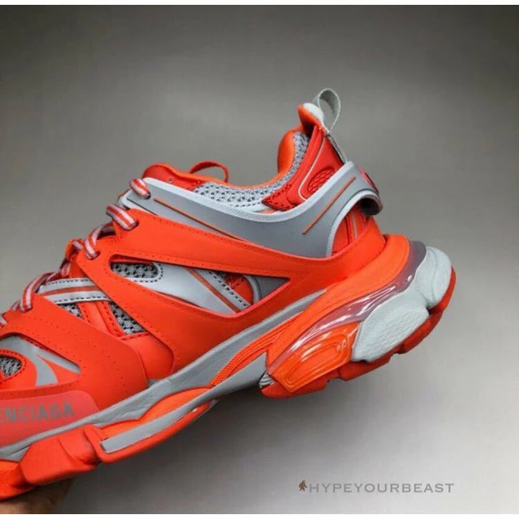Ba*len*cia*ga bcg track sneakers 3.0 orange/slate grey