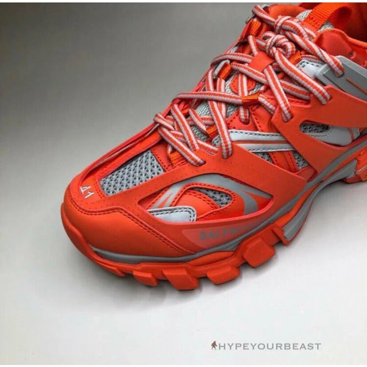 Ba*len*cia*ga bcg track sneakers 3.0 orange/slate grey