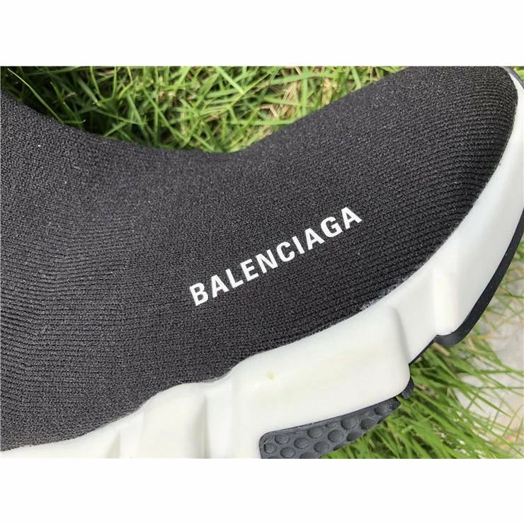 Ba*len*cia*ga bcg sock sneakers black white 2018