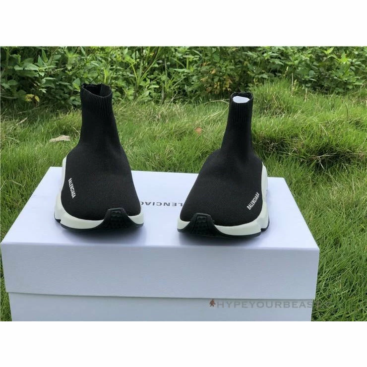 Ba*len*cia*ga bcg sock sneakers black white 2018