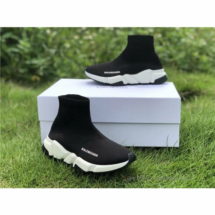Ba*len*cia*ga bcg sock sneakers black white 2018